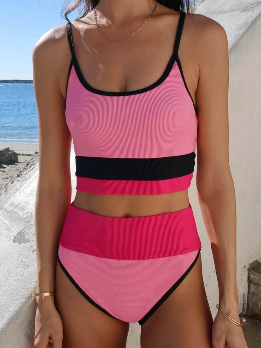 BEACH RIOT ❤️‍🔥 HIGH WAIST EMMY BOTTOMS NWT SIZE SMALL - Picture 5 of 9
